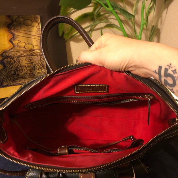 Dooney & Bourke Soft Leather Tote With Strap, NWOT - Picture 5 of 6